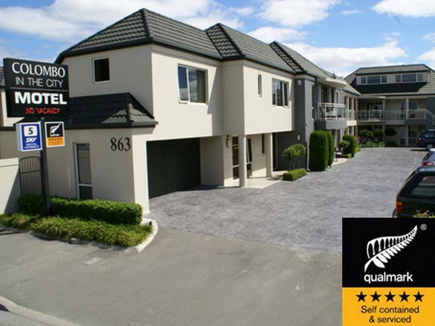 Colombo In The City Christchurch Exterior foto Colombo in the City Motel